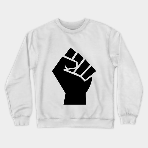 Black lives matter - Stop Racism Crewneck Sweatshirt by ceemyvision